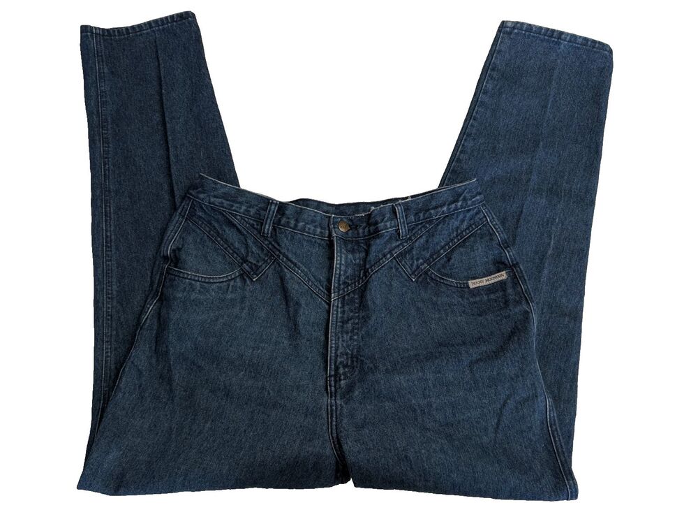 Vintage Rocky Mountain Jeans 19/20 High Waisted Mom Denim Western